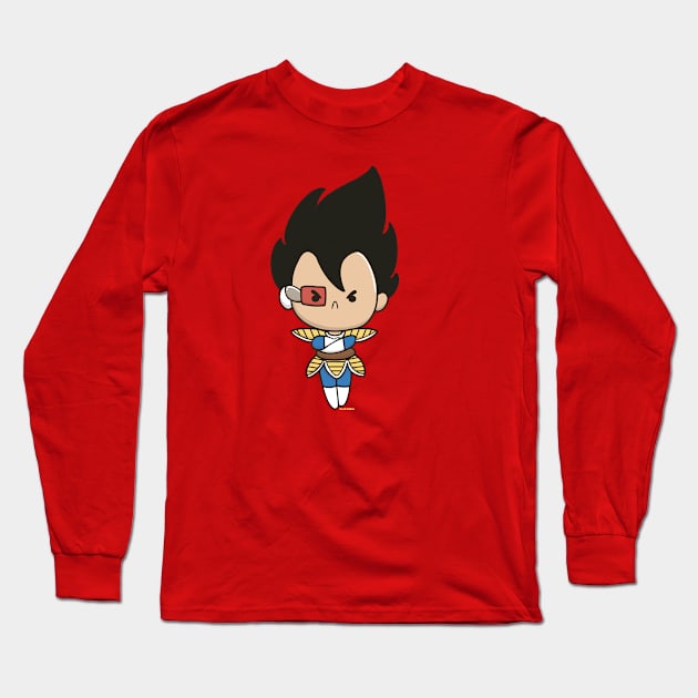 Vegeta Long Sleeve T-Shirt by Sugar Bubbles 